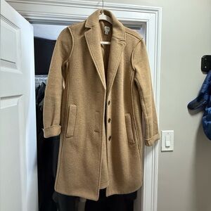 Tan Jcrew Peacoat